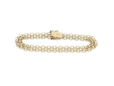 Armband X-länk Guld 18K 18,5cm