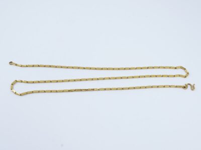 Halskedja Guld 23K 15,2g Längd 59,5cm Bredd 2,5mm