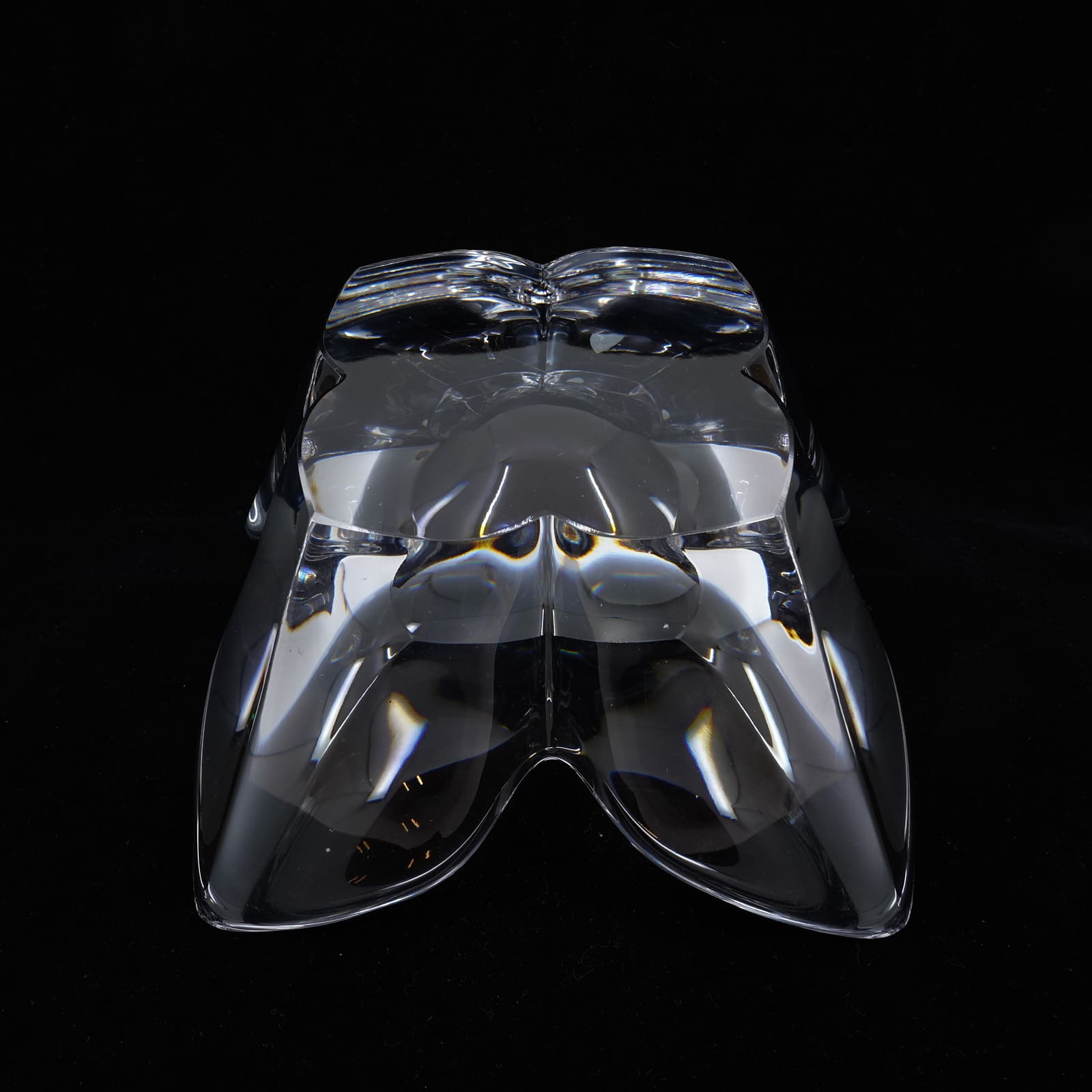 Skål Orrefors Lars Hellsten Lotus glas