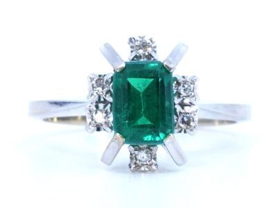 Ring Vitguld 18K