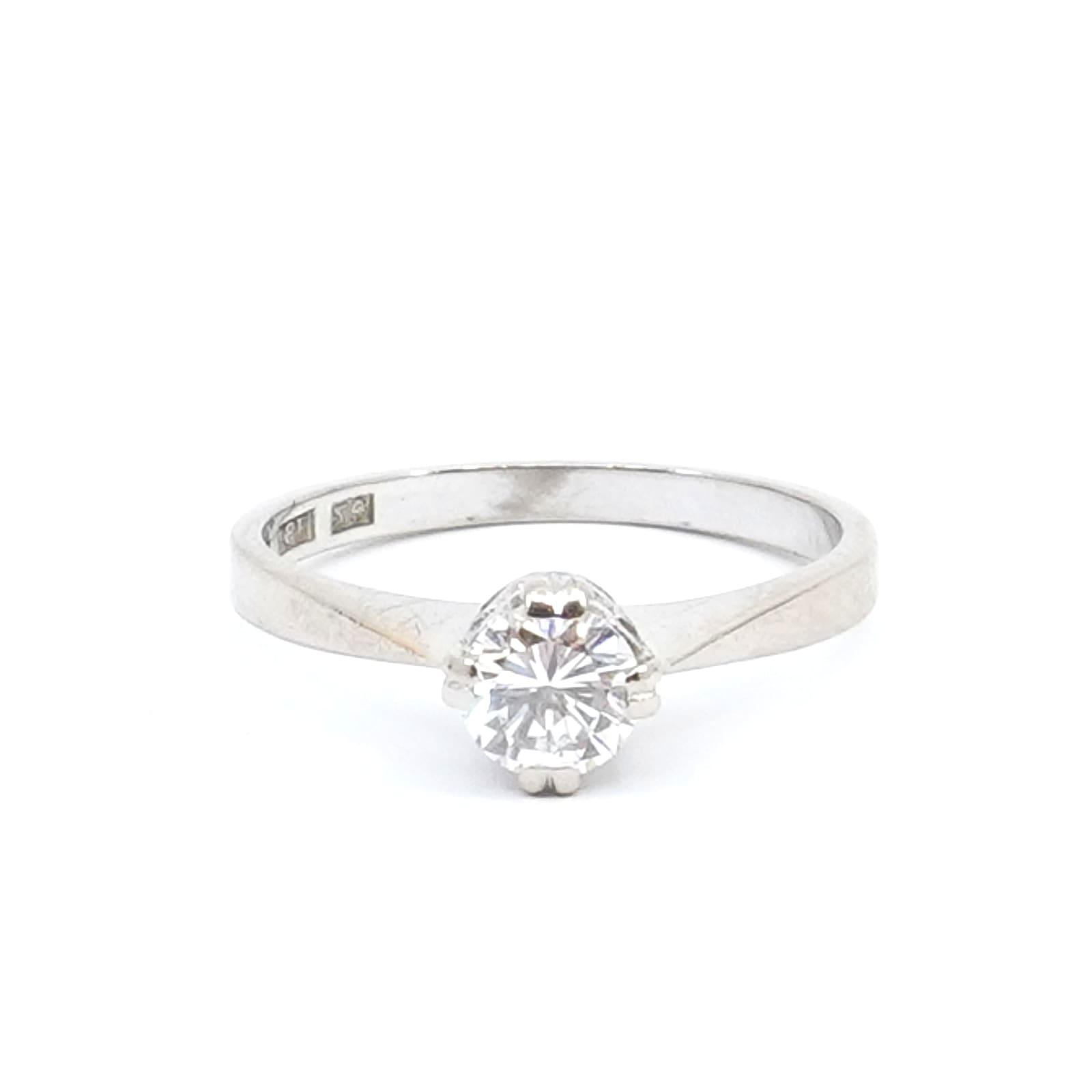 Ring Vitguld 18K 0,44ct