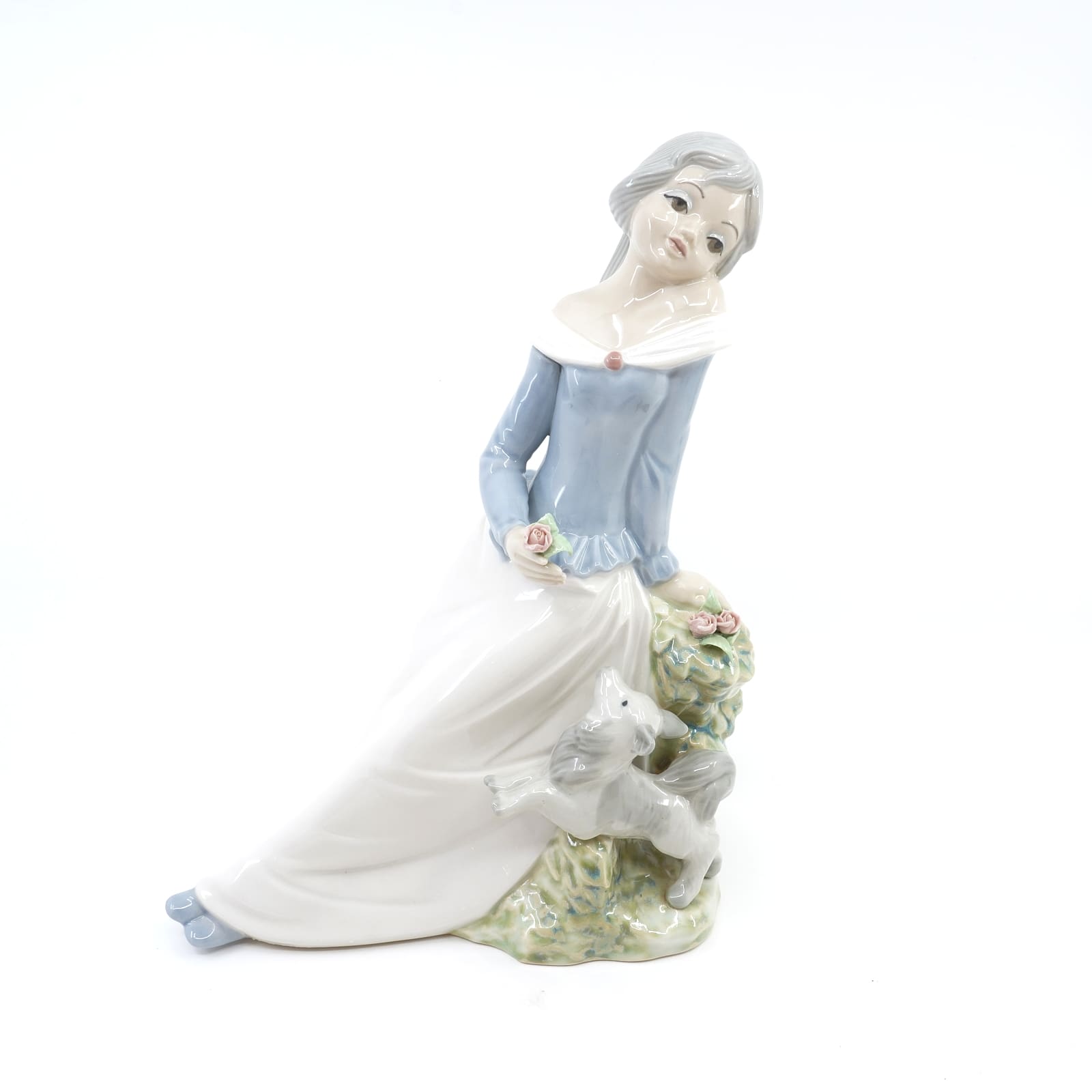 Figuriner 3st porslin Valencia Spanien
