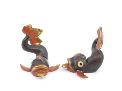 Figuriner/placeringskortshållare 2st porslin