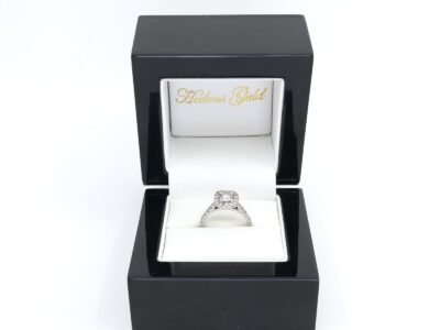 Ring Vitguld 18K dia 1xca0,50ct