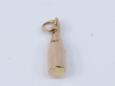 Hänge Flaska 18K 1,1g Bredd 2-5mm Höjd 25mm