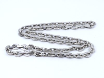 Halskedja Silver S925 43,9g Längd 56,5cm Bredd 7mm