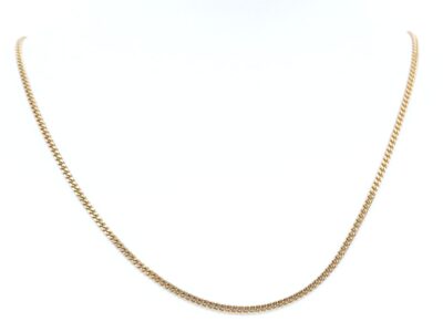 Halskedja Pansar Guld