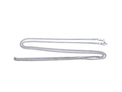 Halskedja Pansar Silver