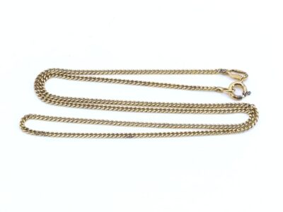 Halskedja Silver Förgylld