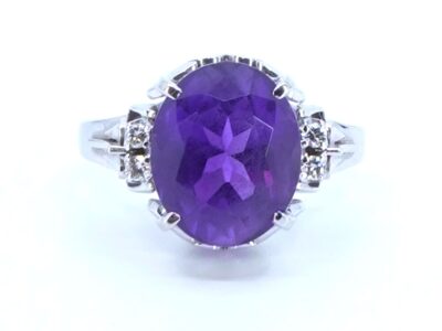 Ring Vitguld 14K