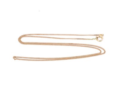 Halskedja Pansar Guld 18K