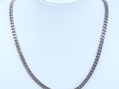 Halskedja Pansar Silver