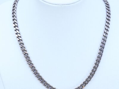 Halskedja Pansar Silver