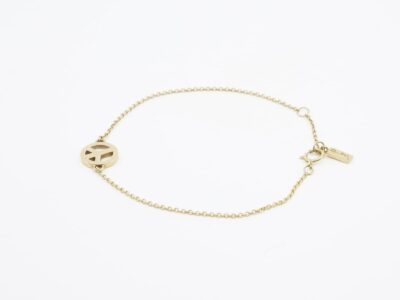 Armband med integrerad berlock, Evfa Atling Guld 18K 3,2g
