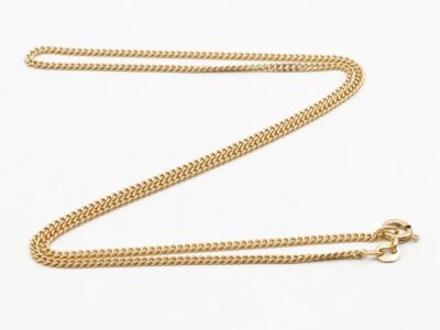 Halskedja Pansar Guld