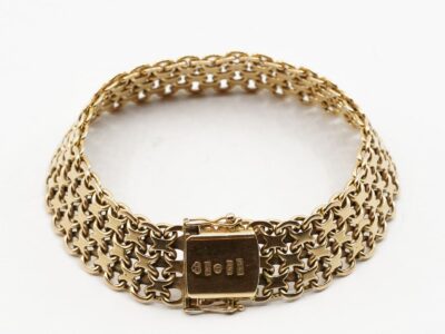 Armband X-Länk Guld
