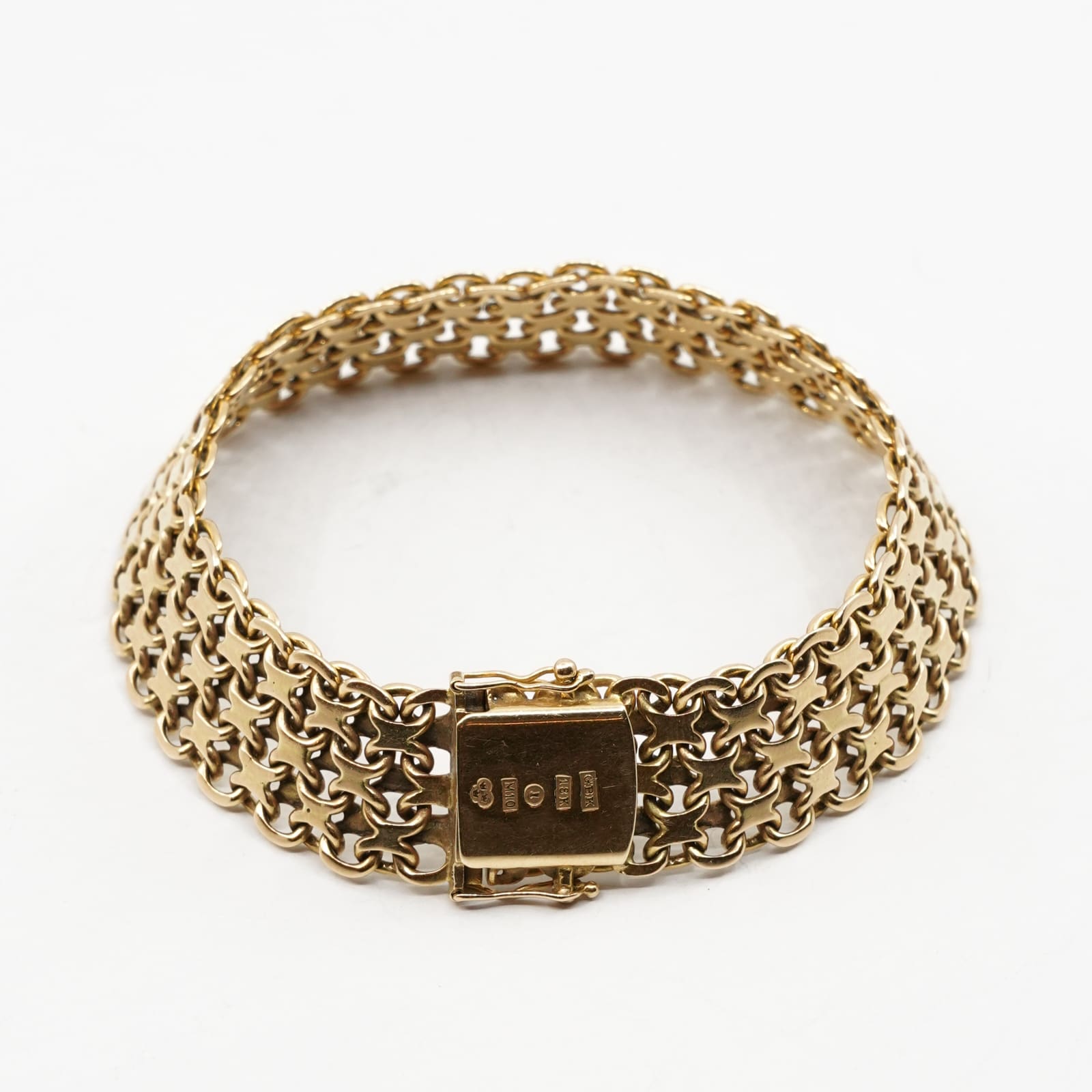 Armband X-Länk Guld