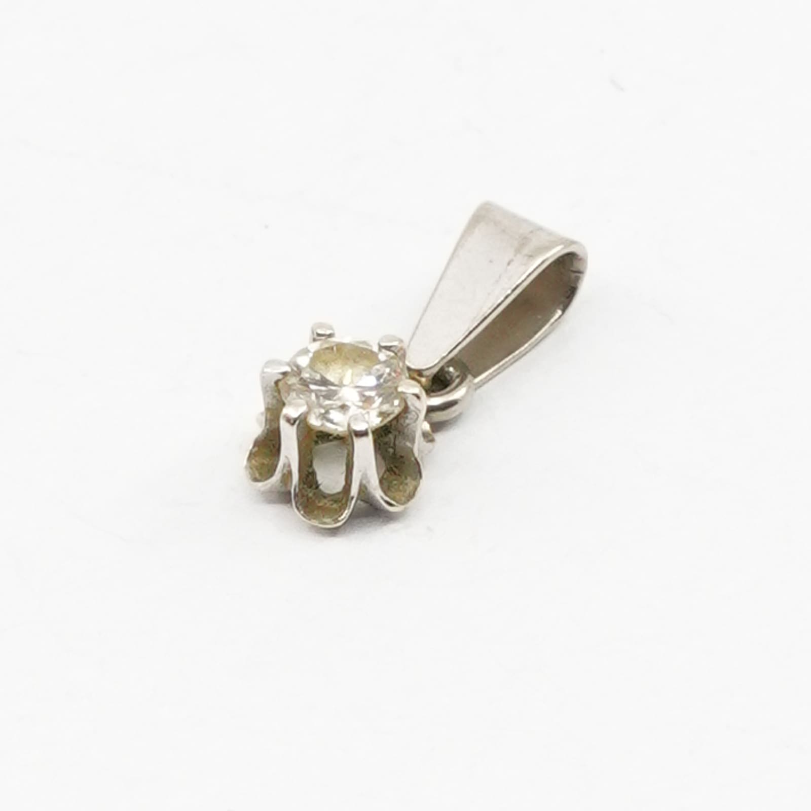 Hänge/berlock Vitguld 18K
