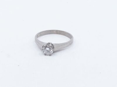 Ring Vitguld med