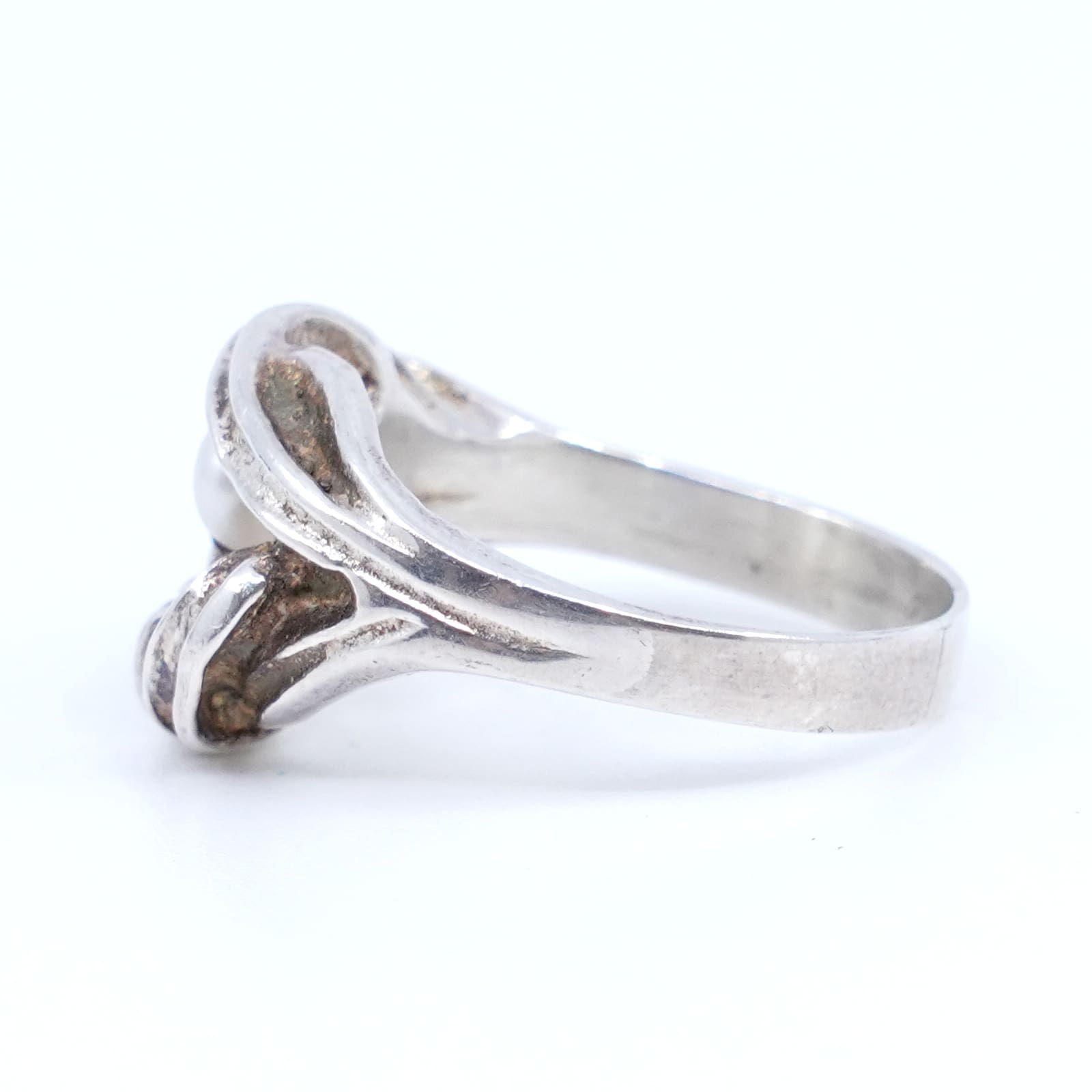 Ring med odlad pärla S925 6,3g Ø18