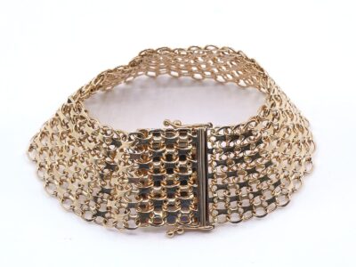 Armband X-länk Guld