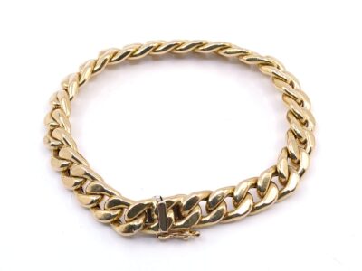Armband Pansar Guld 18K 17,2g, 18,5cm, kistlås