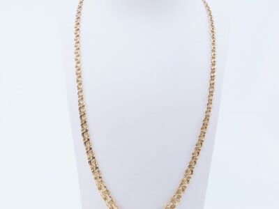 Halskedja doserad Bismarck Guld 18K 12,3g, 42,5cm
