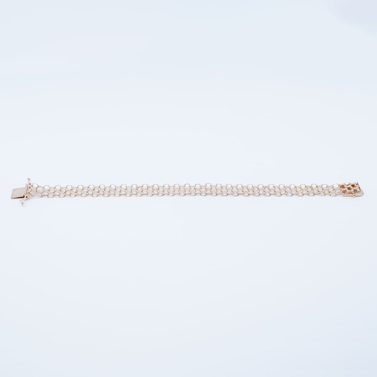 Armband X-länk Guld 18K 17,1g, 20cm kistlås