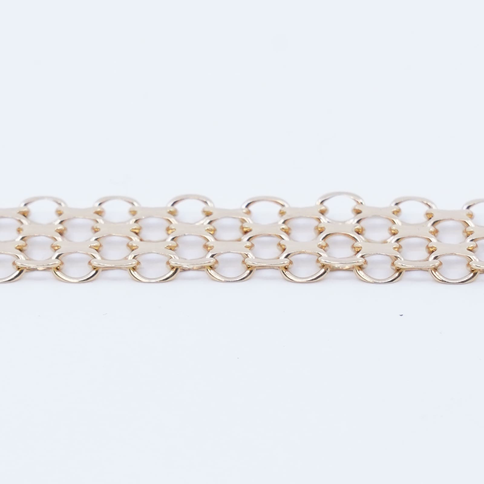 Armband X-länk Guld 18K 17,1g, 20cm kistlås