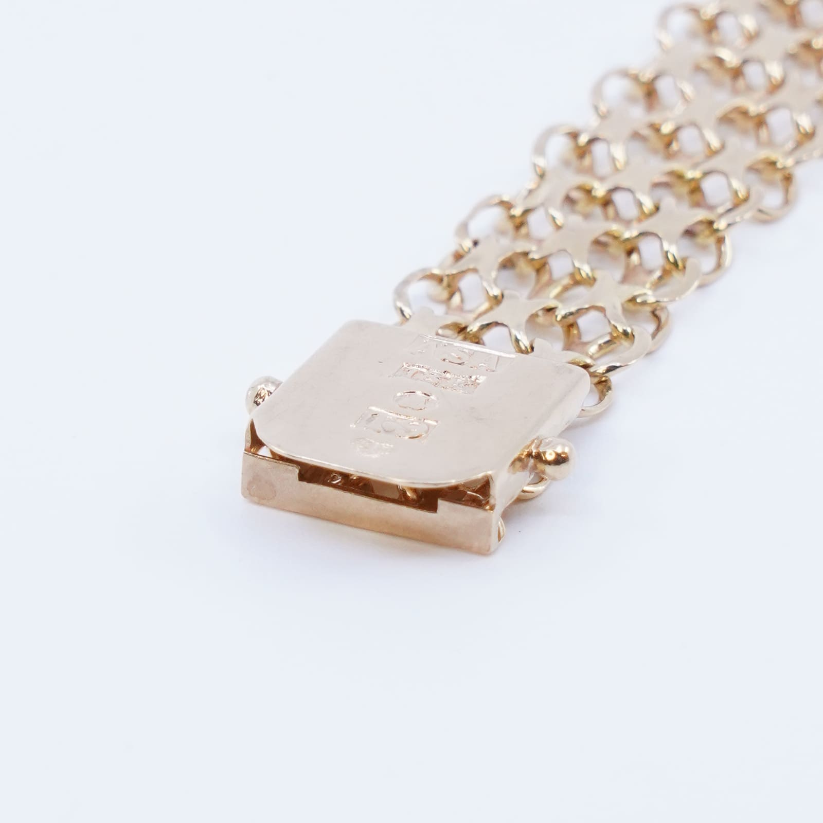 Armband X-länk Guld 18K 17,1g, 20cm kistlås
