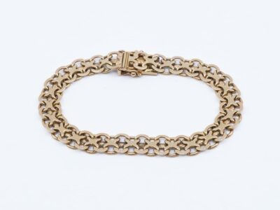 Armband X-länk Guld