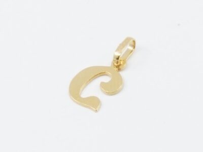 Hänge/berlock Guld "C"