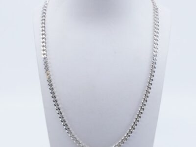 Halskedja Pansar Silver