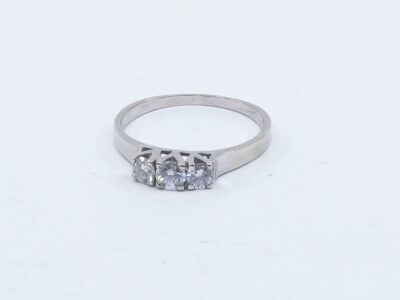 Ring Vitguld 14K