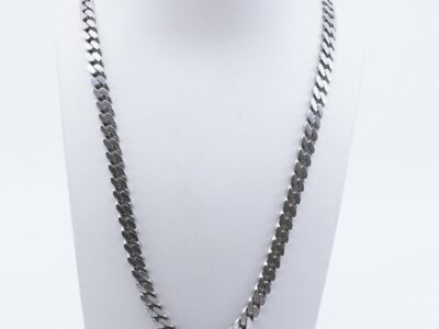 Halskedja Pansar Silver