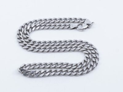 Halskedja Pansar Silver