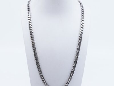 Halskedja Pansar Silver