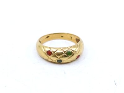 Ring, Mönstrad med