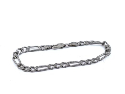 Armband Figaro Silver