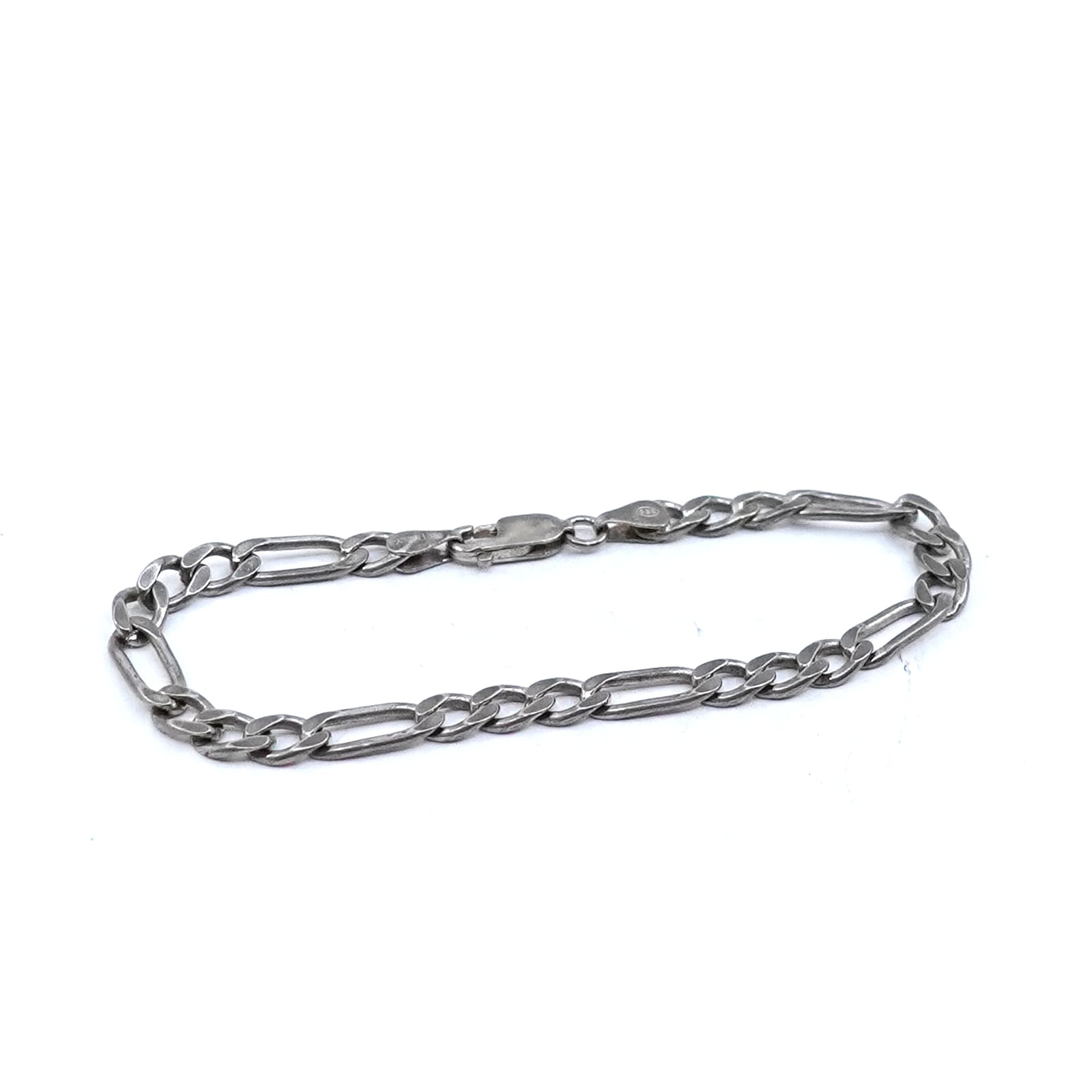 Armband Figaro Silver