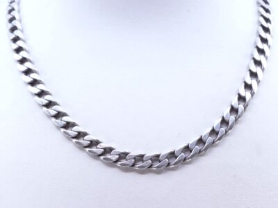 Halskedja Pansar Silver
