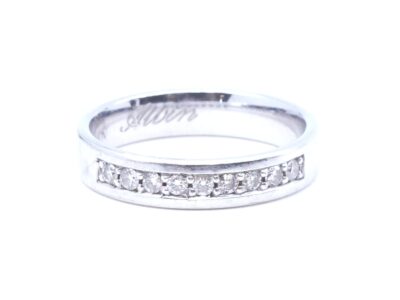 Ring Vitguld 18K