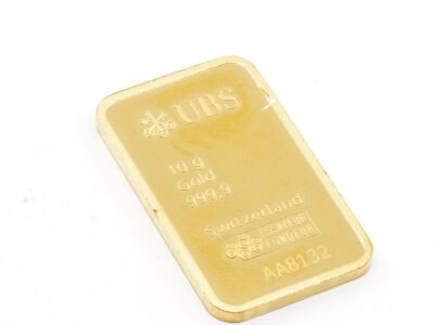Guldtacka UBS Essayeur Fondeur Switzerland 24K 10g