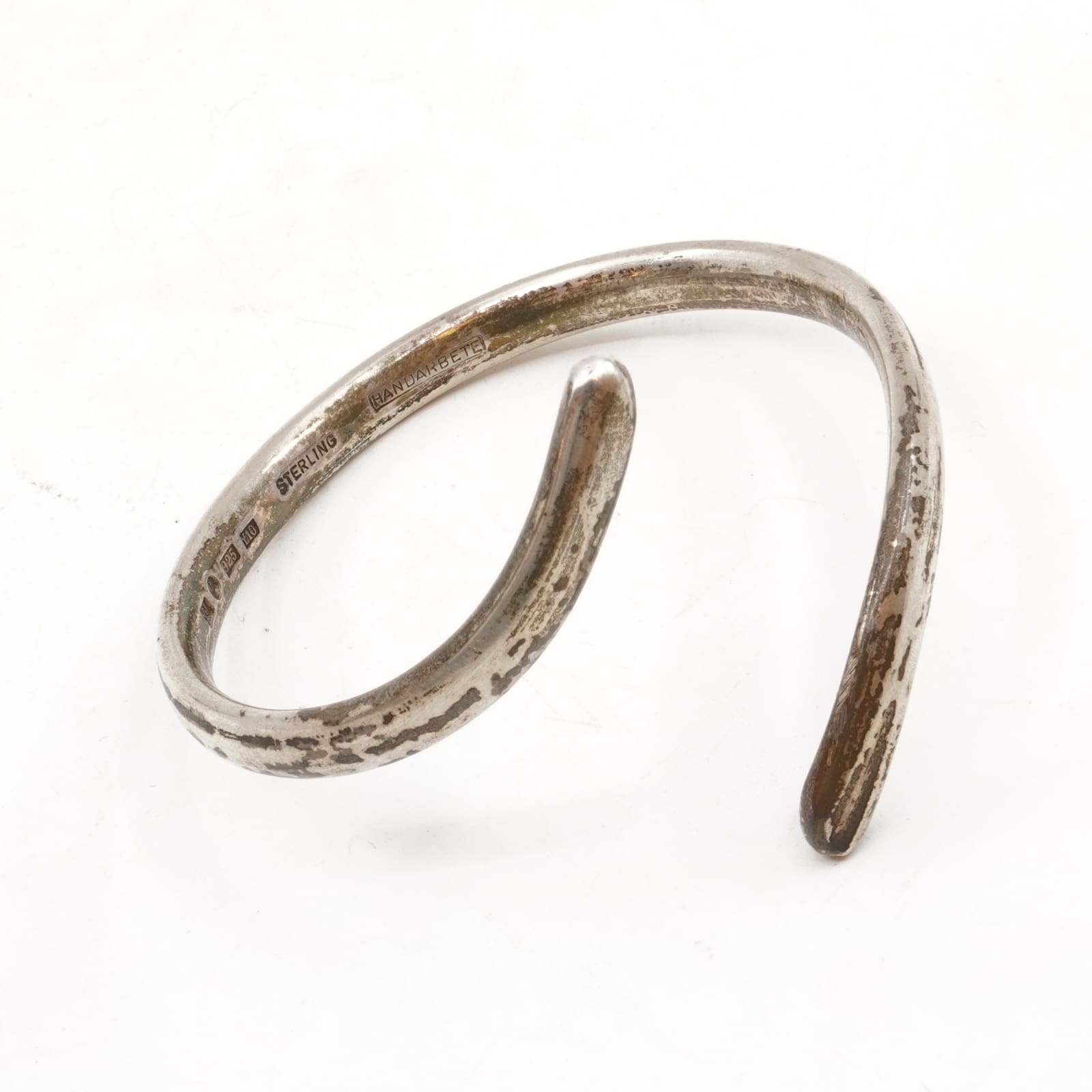 Armring Silver S925 37,7g Øca6cm öppen
