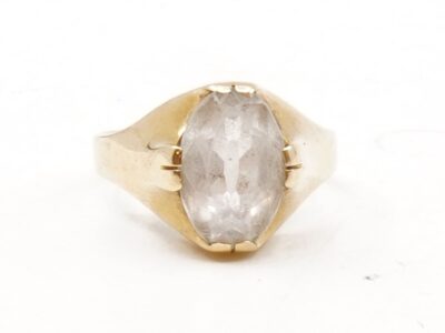 Ring Guld 18K Ø17¼ med sten