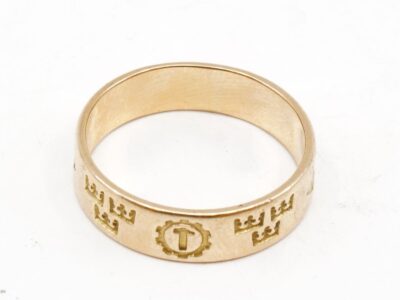 Ring Guld 18K 5,3g Ø19