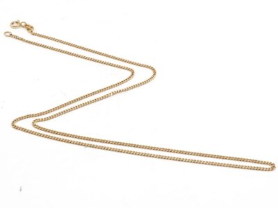 Halskedja Pansar Guld