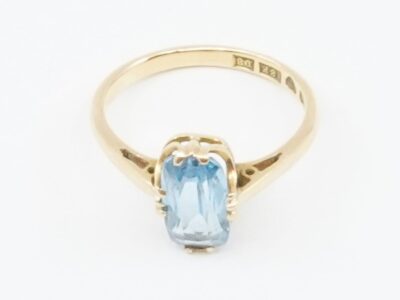 Ring Guld med Sten