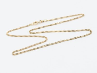 Halskedja Pansar Guld
