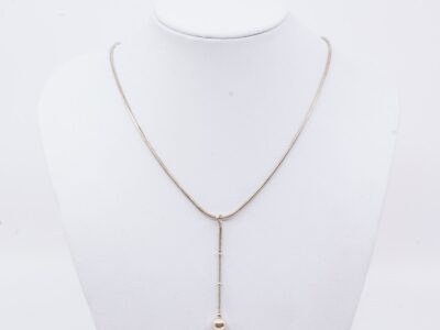 Collier Ormlänk Silver